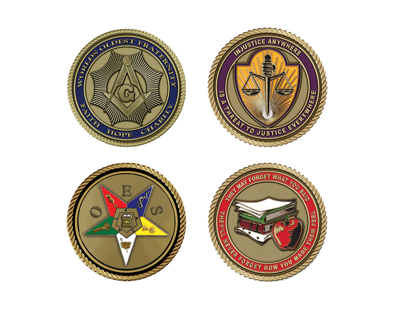 Embossed Emblems